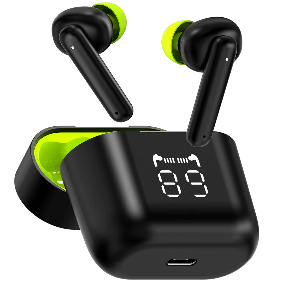 Audionic Airbud 590 ENC Earbuds – Bluetooth 5.3, IPX4, 6 Hrs Playtime