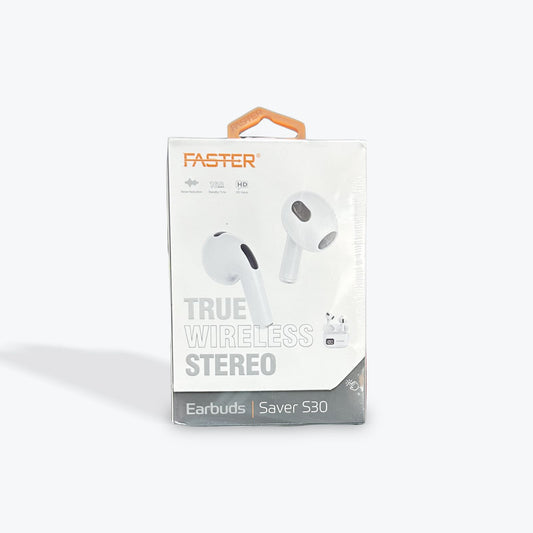 Faster Saver S30 Earbuds – Great Sound, Touch Controls & Up to 6 h Playtime