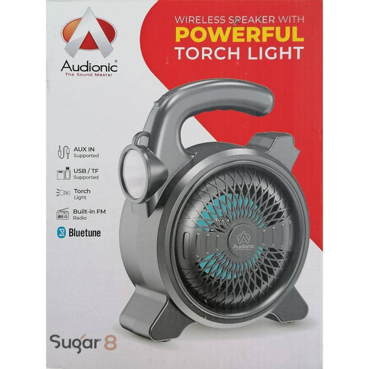 Audionic Sugar 8 Bluetooth Speaker with Torch